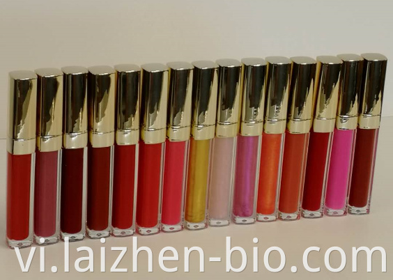 Multi-coloured matte lipgloss